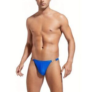 Men's Blue Chain Bikini Swimsuit Size M